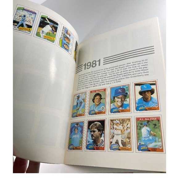 Kansas City Royals SGA Book 1988 Surf Baseball Card Collectibles - Picture 7 of 8